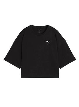 T-shirt Puma Wardrobe noir pour femme