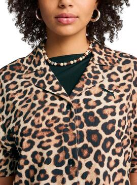 Chemise Puma Leopard Luxe pour femme