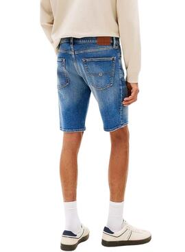 Bermudes Tommy Jeans Scanton denim moyen pour homme