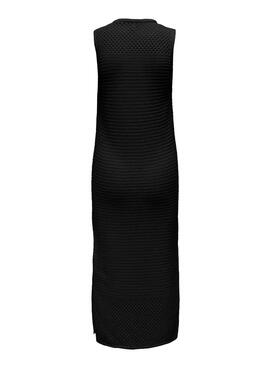 Robe noire Only Lalula pour femme