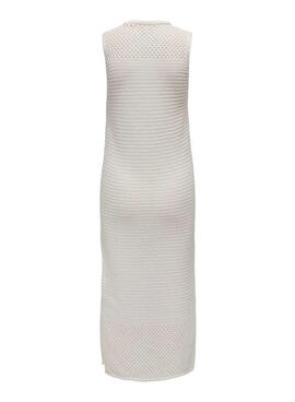 Robe Only Lalula beige pour femme