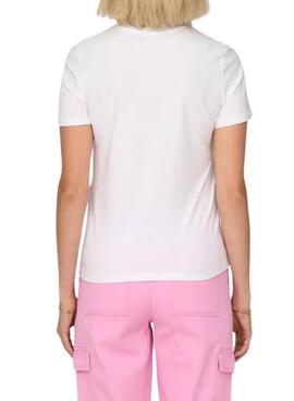 Maillot blanc pour femme Only Polly