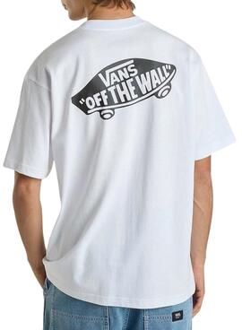 T-shirt Vans Style blanc pour homme