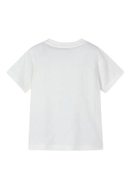 T-shirt Mayoral Always blanc pour garçon.