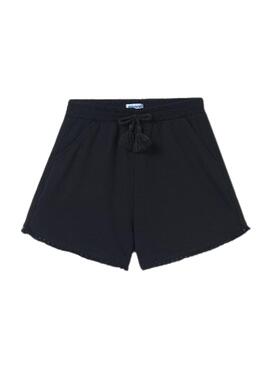 Shorts Mayoral Basic noir pour fille