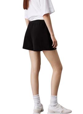 Shorts Calvin Klein Jeans Placed noir pour femme