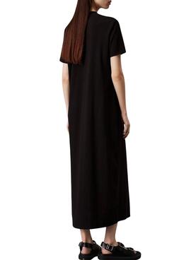 Robe Calvin Klein Jeans Monologue noire pour femme