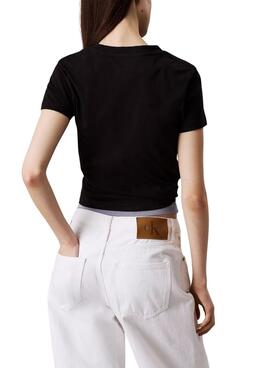 T-shirt Calvin Klein Jeans Gradient noir pour femme