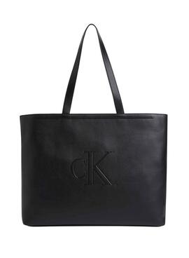 Sac à main Calvin Klein Jeans Tote noir pour femme