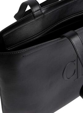 Sac à main Calvin Klein Jeans Tote noir pour femme