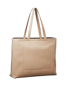 Sac à main Calvin Klein Jeans Tote beige pour femme