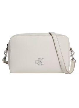 Sac en bandoulière Calvin Klein Jeans Camera blanc pour femme
