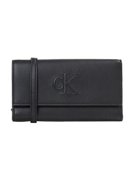 Sac à main Calvin Klein Jeans noir pour femme.