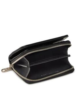 Portefeuille Calvin Klein Jeans Sculpted noir pour femme