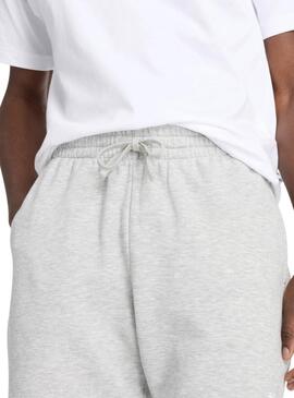 Shorts New Balance 7 French Terry gris pour homme