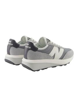 Chaussures New Balance 370 AH grises pour homme et femme