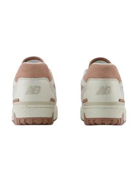 Chaussures New Balance BBW550 PE rose pour femme