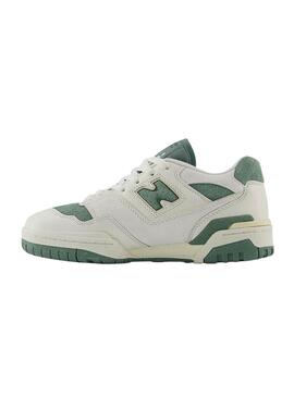 Chaussures New Balance BBW550 PE vert pour femme.