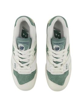 Chaussures New Balance BBW550 PE vert pour femme.