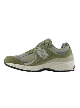 Chaussures New Balance U2002R CA vertes pour homme