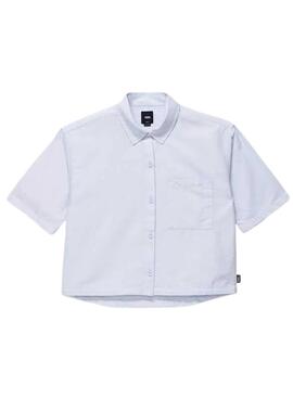 Maillot Vans Mcmillan à rayures turquoise pour homme