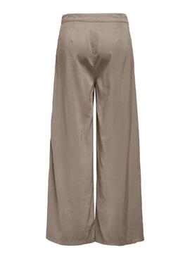 Pantalon Only Laris beige pour femme