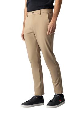 Pantalon technique El Pulpo beige ultra-léger pour homme