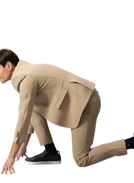 Pantalon technique El Pulpo beige ultra-léger pour homme