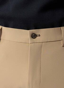 Pantalon technique El Pulpo beige ultra-léger pour homme