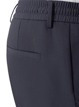 Pantalon technique El Pulpo ultra léger à lacets marine pour homme