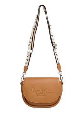 Sac Pepe Jeans Crisha chameau pour femme