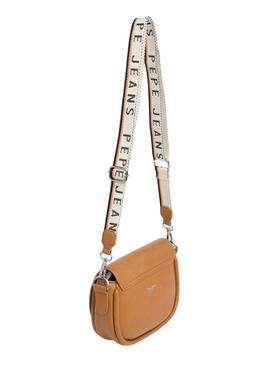 Sac Pepe Jeans Crisha chameau pour femme