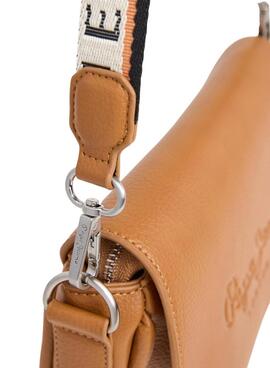 Sac Pepe Jeans Crisha chameau pour femme