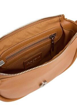 Sac Pepe Jeans Crisha chameau pour femme