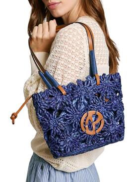 Sac à main Pepe Jeans Gina Sunrise bleu pour femme