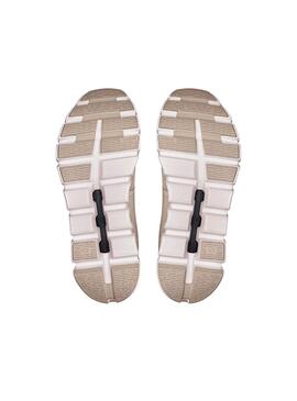 Baskets On Running Cloud 6 Beige pour Femme