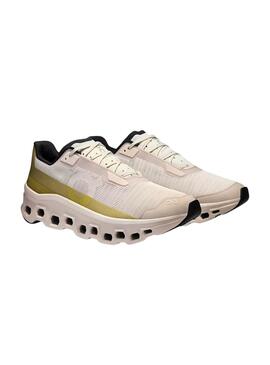 Baskets On Running Cloudmonster Void Beige pour Homme