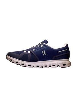 Baskets On Running Cloud 6 Marine pour Homme