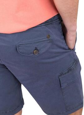 Bermudes Le Ganso Cargo Vêtement Teinté pour homme