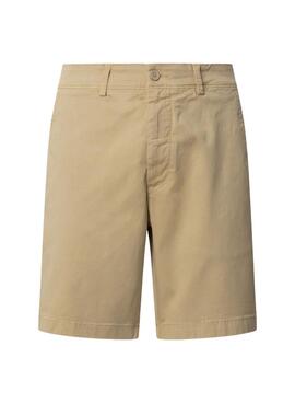  Bermuda Pepe Jeans Hommes Regular chino beige
