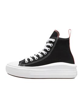 Sneakers Converse Chuck Taylor All Star Move Platform noir pour enfants