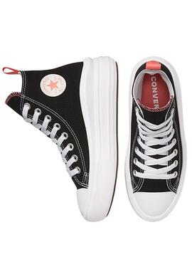 Sneakers Converse Chuck Taylor All Star Move Platform noir pour enfants