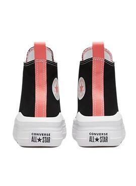 Sneakers Converse Chuck Taylor All Star Move Platform noir pour enfants
