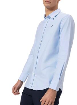 Chemise El Pulpo Oxford bleue pour homme.