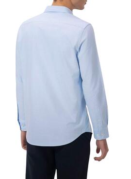 Chemise El Pulpo Oxford bleue pour homme.