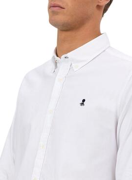 Chemise El Pulpo Oxford blanc pour homme