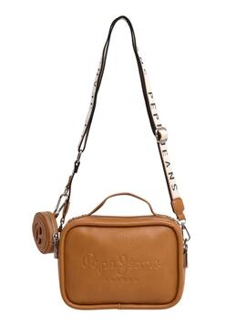 Sac à main Pepe Jeans Bassy Main camel pour femme