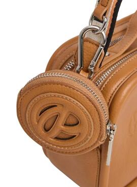 Sac à main Pepe Jeans Bassy Main camel pour femme