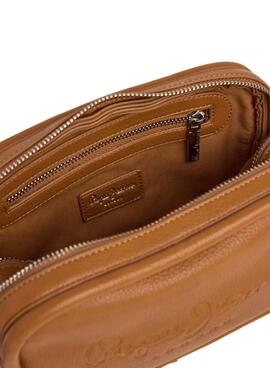 Sac à main Pepe Jeans Bassy Main camel pour femme