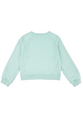 Sweat à capuche Levi's Silicone Batwing turquoise pour fille
